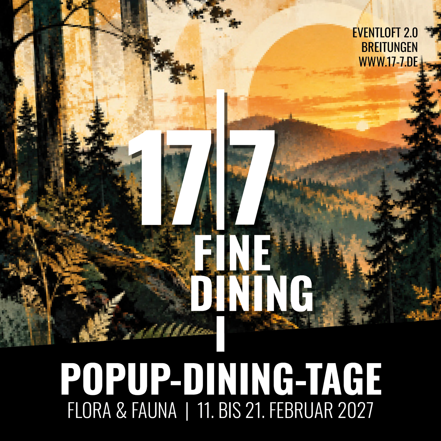 POPUP-Dining-Tage 2027 POPUP-Dining-Tage 2027
